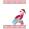 Perroquet de Noël