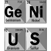 Genius with chemical anecdote