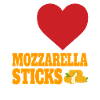 I love mozzarella sticks