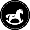 Cheval à bascule Jouet Bébé