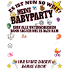 Gästebuch für Baby-Party