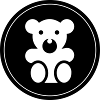Teddy bear baby bear