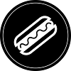 Hotdog Foodie Symbol