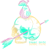 Skull pear yellow