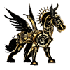 Steampunk Pferd