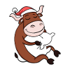Ox Christmas Sleep Sleep Sleep Sleep