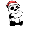 Panda Christmas Sleep Sleep Sleep