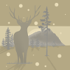 Deer in the mountains.