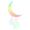 Pastel Goth Moon Aesthetic Kawaii