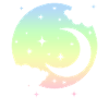 Kawaii Lune Pastel Goth Mignon