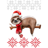 Ugly Christmas Sloth