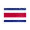 Drapeau du Costa Rica