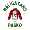 Philippines Maligayang Pasko Filipino Snowman