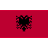Albanien National Flagge