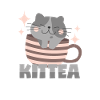 Cat in teacup = "Kittea"