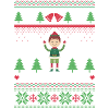 Maman Elfe Moche Noël