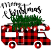 Joyeux Noël Caravane de bûcherons