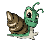 Funny Cartoon Snail