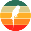 Retro parrot