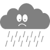 Sad Cloud face