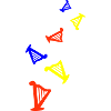 Harfe instrument