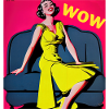 ''WOW'' PIN-UP COMIC