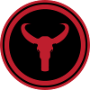 Bull skeleton