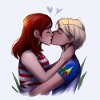 LGBT Queer kiss 🌈🌈