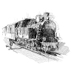 Locomotive drawing