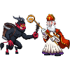 Saint Nicholas VS Krampus