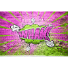 Wham! Comic Style Bubble Graffiti Lettering on Bri