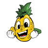 Funny Cartoon Pineapple