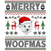 Westie Christmas Golden Dog Gift