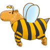 Costume d’abeille Capybara