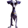 Italian wind chime dog