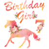 Horse lovers love 7th birthday for girls