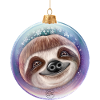 Christmas Sloth Santa