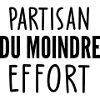 partisan du moindre effort