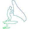foilwing wingsurf men hydrofoil wingsurfing