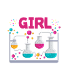 Sciences filles -chimie écolières femmes