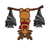 Merry Christmas Reindeer Bats