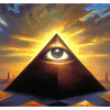 Illuminati Eye in Pyramid