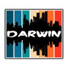 Darwin Australia Skyline Siluetti Matka Souveni