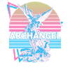 Archange Michel Saint Michel Rétro