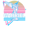 Gabriel Erzengel Retro