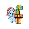 Joyeux Noël Koala avec cadeaux