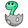 Dinosaur Egg Dino Motif