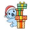Christmas Koala with gifts