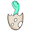 Dinosaur Egg Dino Motif