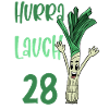 Hurra der Lauch wird 28